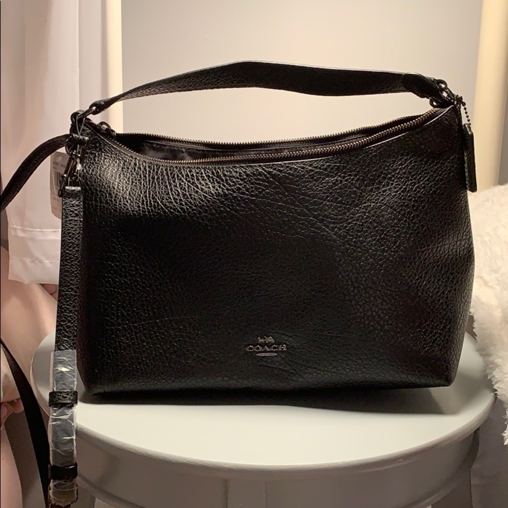 Black coach handbag shoulder bag PRICE CUT!!!